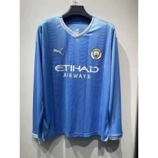 23-24 Manchester City home long sleeves